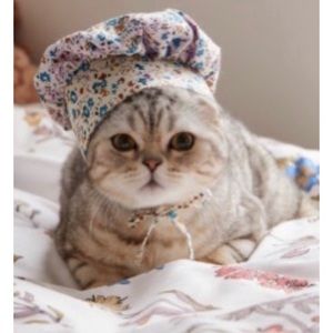 Cute Cat Bonnet- Urban Outfitters